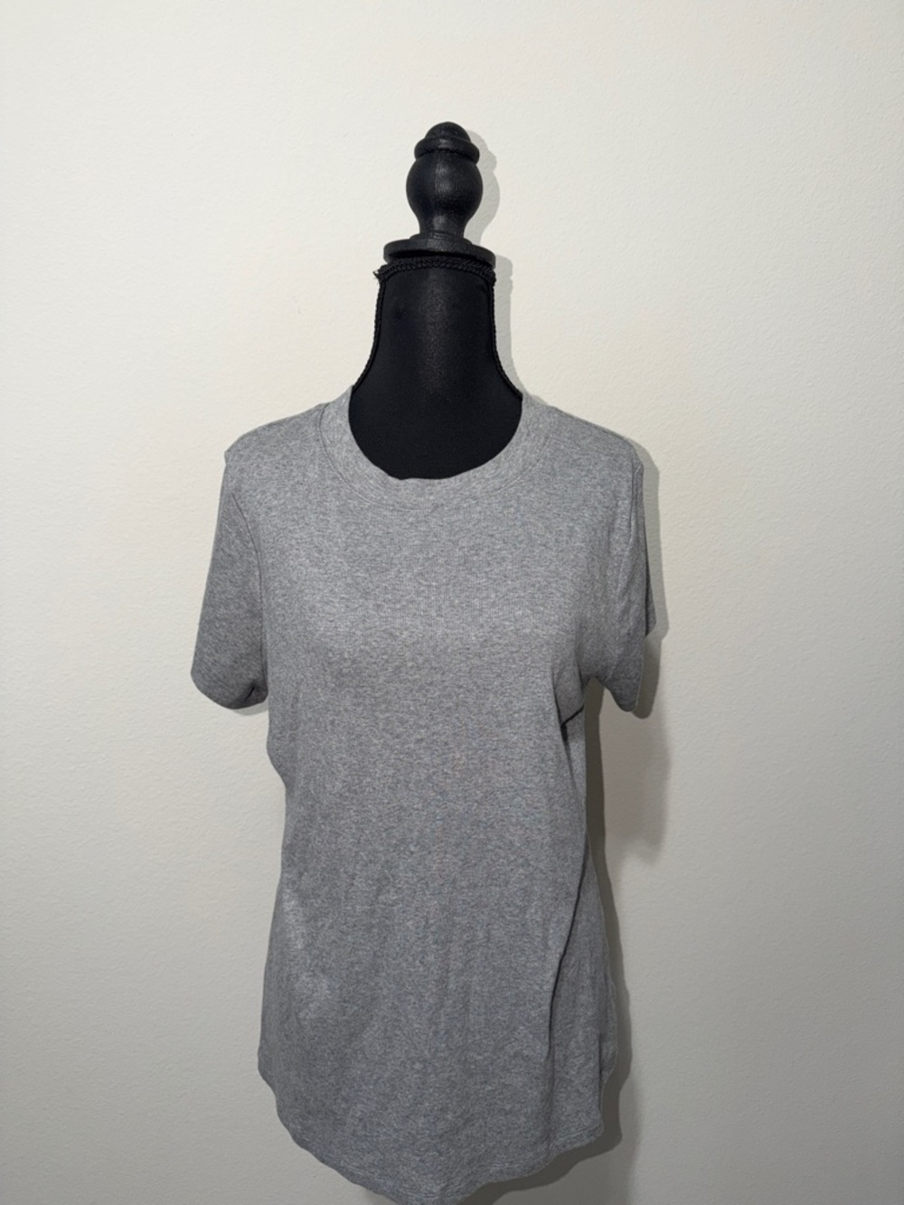 a new day Heather Gray Crewneck Short Sleeve Tee